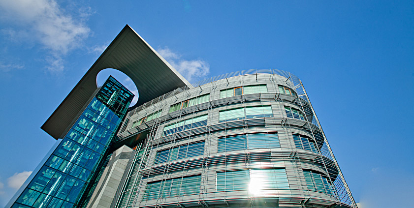 Business Photography Warsaw Olympic Centre, architecture session for Echo Investment - Architecture photography for business