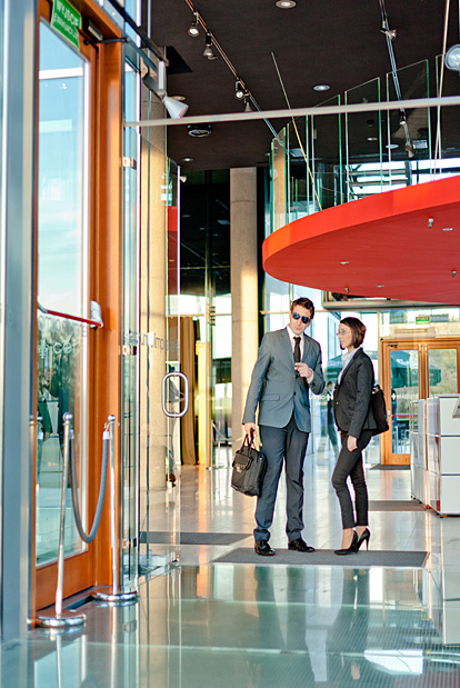 Business Photography Warsaw Olympic Centre, architecture session for Echo Investment - Architecture photography for business
