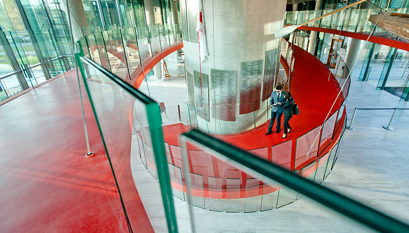 Business Photography Warsaw Olympic Centre, architecture session for Echo Investment - Architecture photography for business