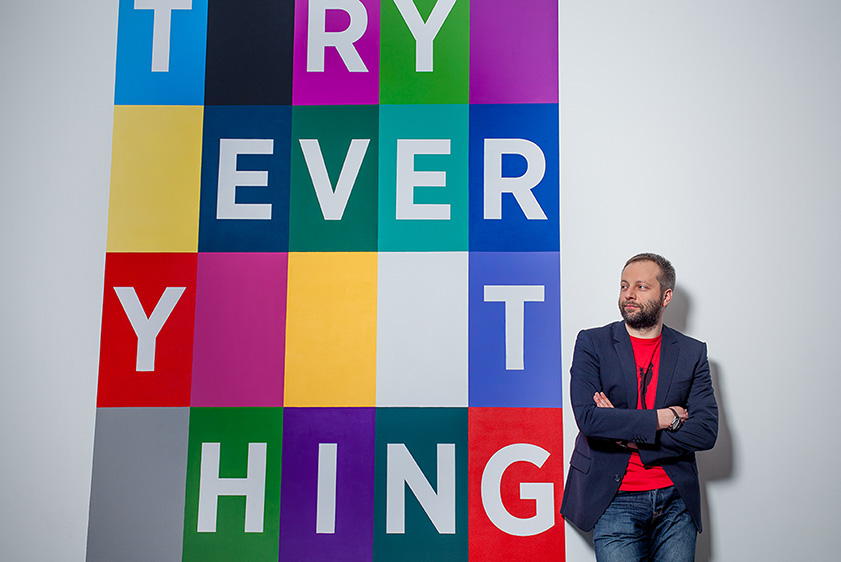 Corporate photography Warsaw Michał Kazimierczak, CEO of Young & Rubicam Group Poland - Top business photographer in Warsaw