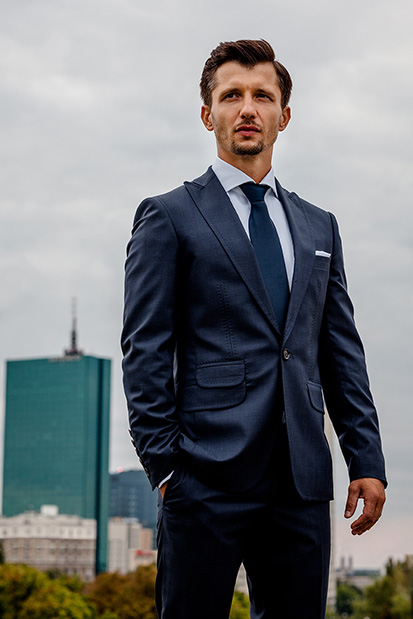 Business Portrait Photography Warsaw Michał Paprocki, legal advisor in Chmaj & Associates law firm - Professional Business Pictures