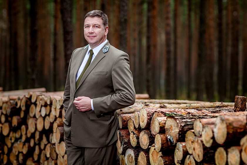 Business Photography Offer Adam Wasiak, General Director of State Forests - Top quality offer of business leaders photography