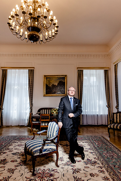Professional politician images Warsaw Krzysztof Szczerski, Secretary of State at the Andrzej Duda President's Chancellery. Potographer at Warsaw, Poland