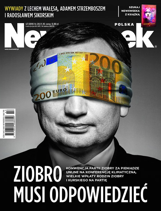 Zbigniew Ziobro, Minister of Justice professional portrait session in Warsaw, Poland. Zbigniew Ziobro, Minister of Justice, member of the European Parliament.