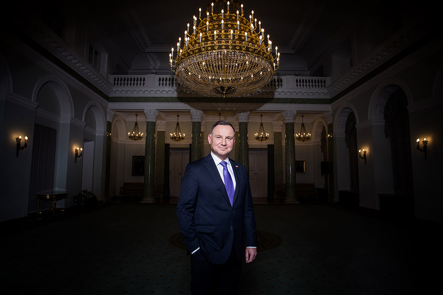 Andrzej Duda, President of Poland, professional image session, Constitution of Poland Andrzej Duda, President of Poland, professional image session, Constitution of Poland.