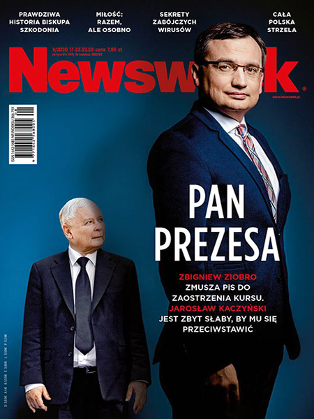 Zbigniew Ziobro, Minister Sprawiedliwości i Prokurator Generalny. Okładka magazynu Newsweek. Profesjonalne sesje zdjęciowe dla polityków Warszawa.