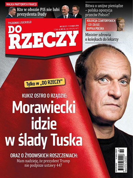 Paweł Kukiz, tygodnik Do Rzeczy, okladka. Profesjonalne sesje zdjęciowe dla polityków Warszawa.