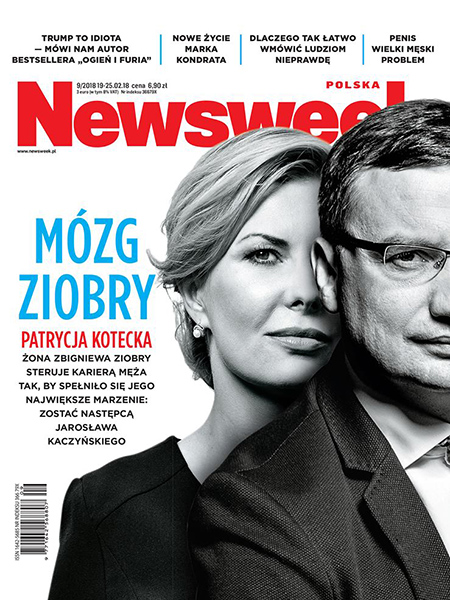 Zbigniew Ziobro, Minister Sprawiedliwości i Prokurator Generalny. Okładka magazynu Newsweek. Profesjonalne sesje zdjęciowe dla polityków Warszawa.